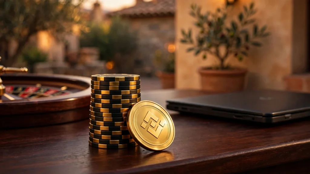 Casinos online que aceptan BNB: legalidad y pagos