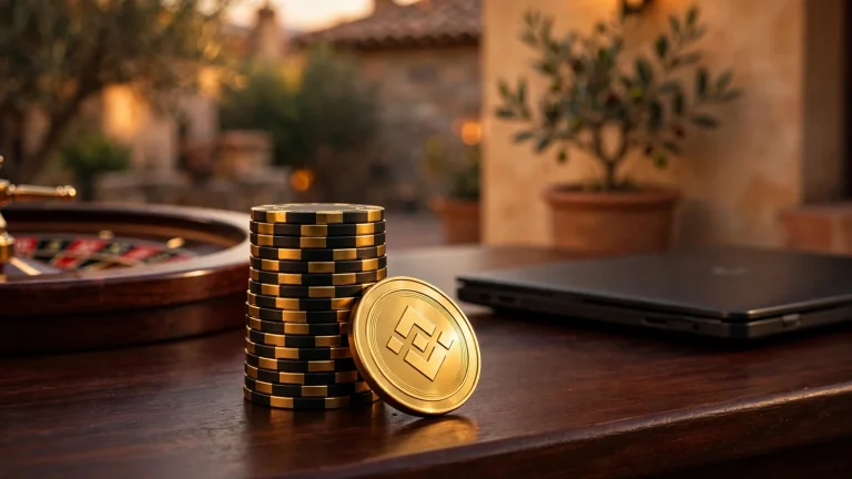 Casinos online que aceptan BNB: legalidad y pagos