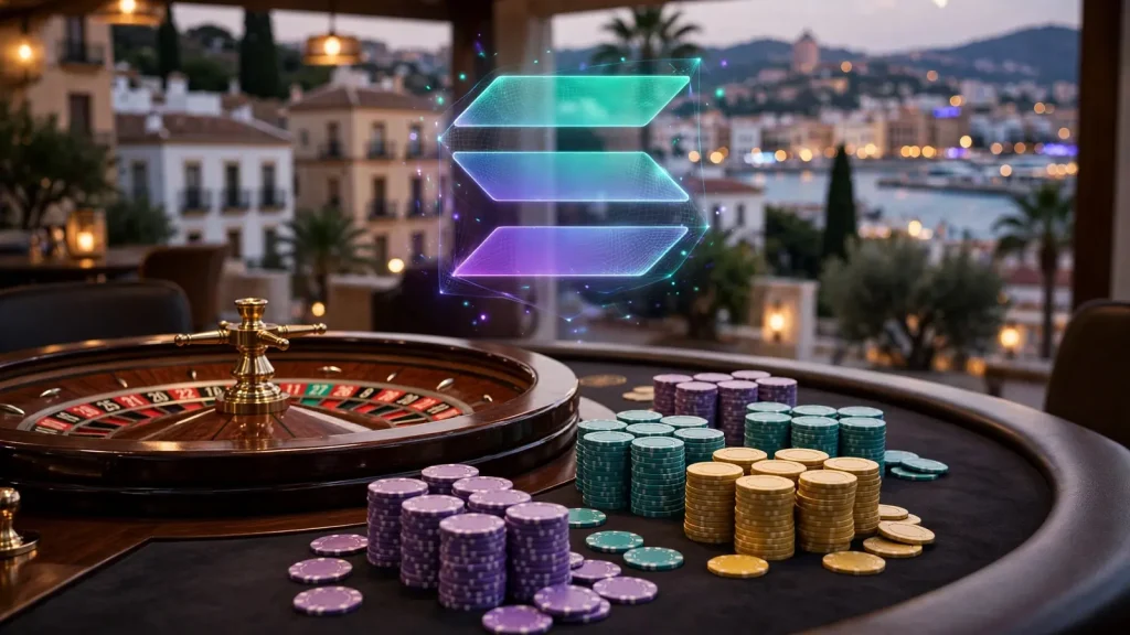 Casinos online que aceptan Solana: licencias y pagos